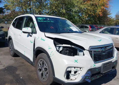 2020 Subaru Forester Premium from USA, damaged, VIN JF2SKAJC2LH586046